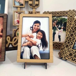 Mini Cadre Photo en Bois